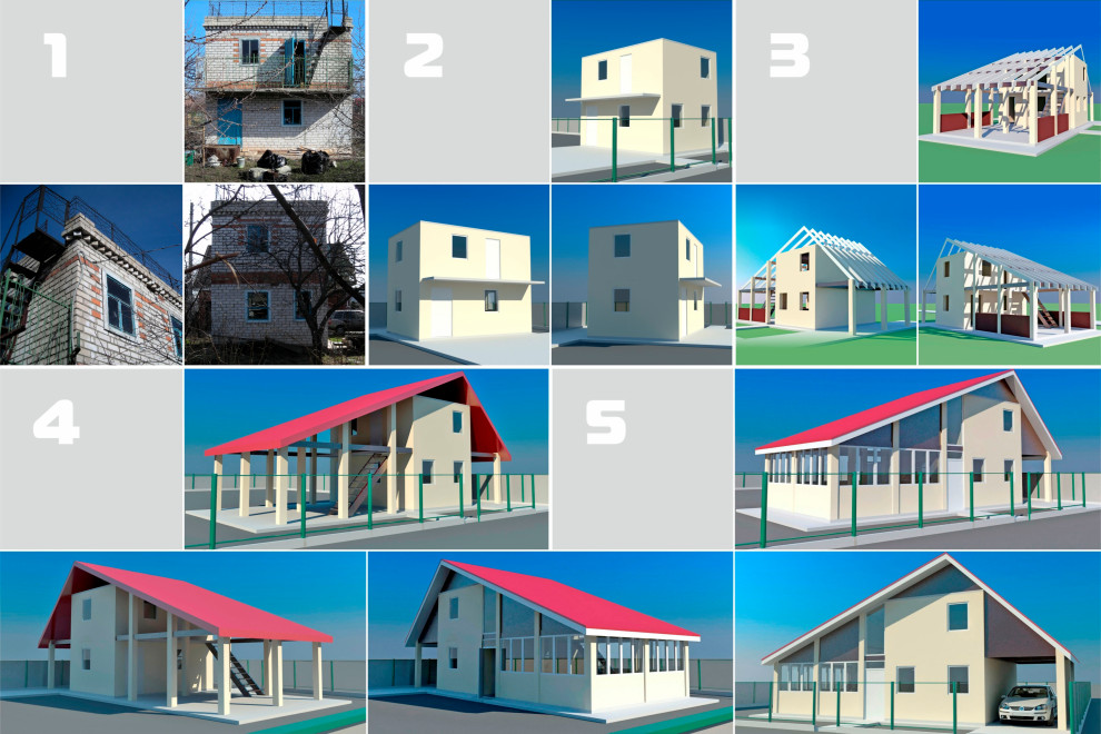 Дачный дом (Подстепки)