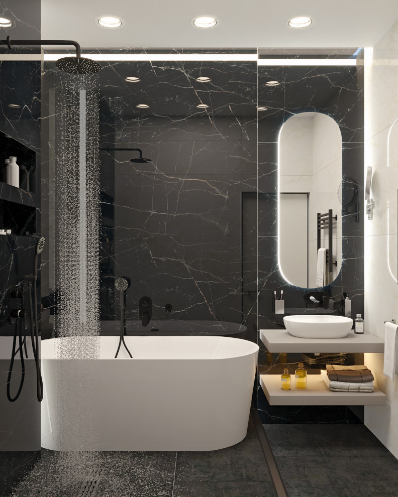 Дизайн проект для квартиры с 3-ех метровым потолком