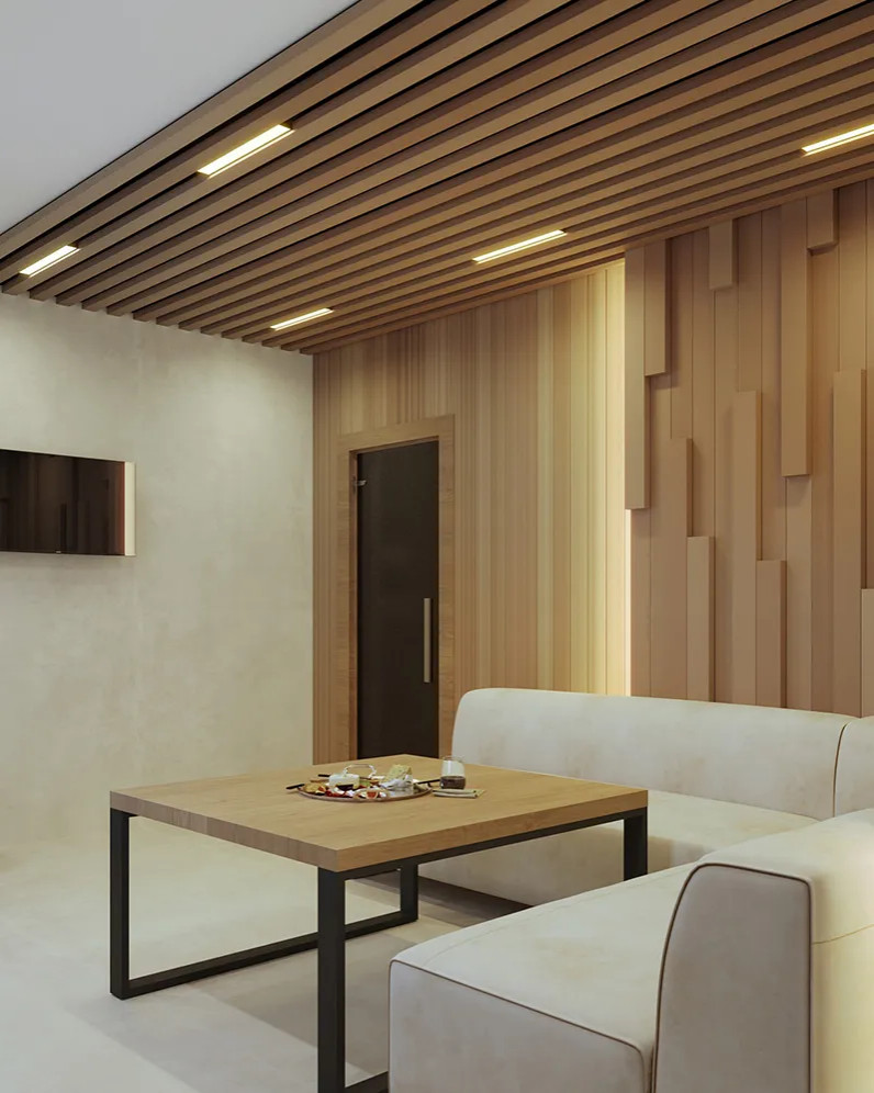 Из простой бани — в интерьер с характером