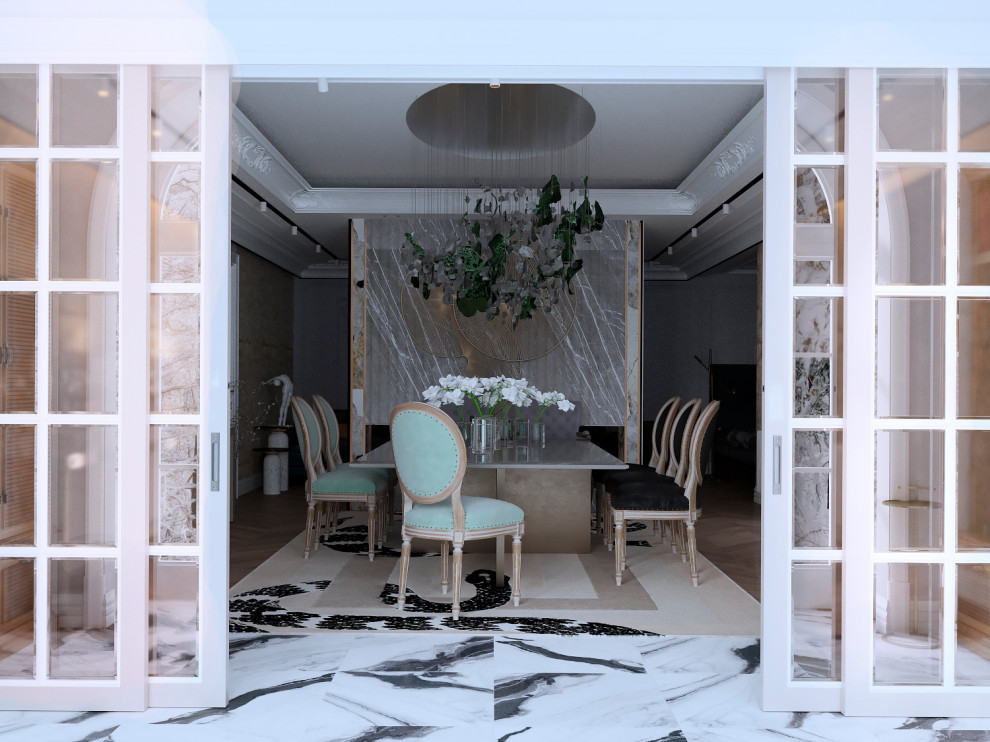 Особняк Алексея Ягудина и Татьяны Тотьмяниной. Столовая