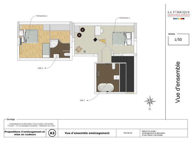 Plan de la vue d'ensemble floor-plan