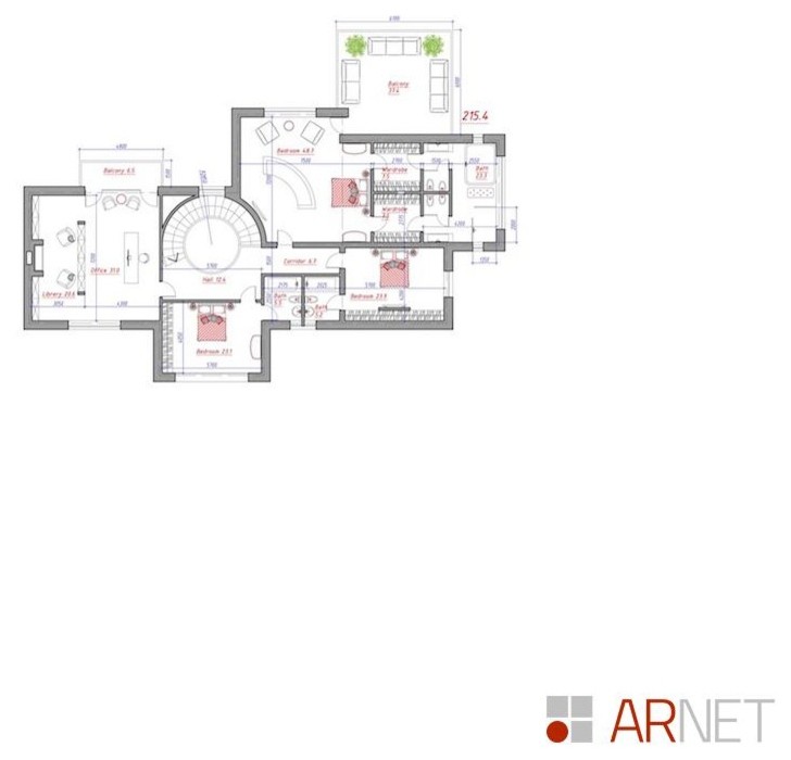 Французская классика дом 1700 кв.м.