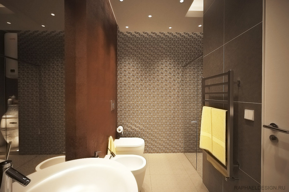 Интерьер ванной комнаты