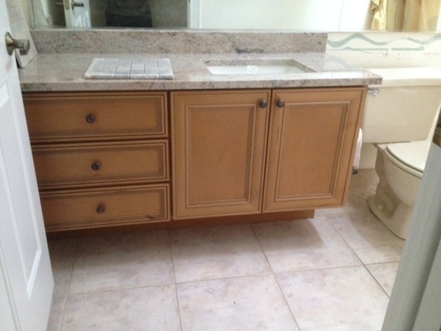 Nancy's Kitchen and Bathroom Reface white contemporary