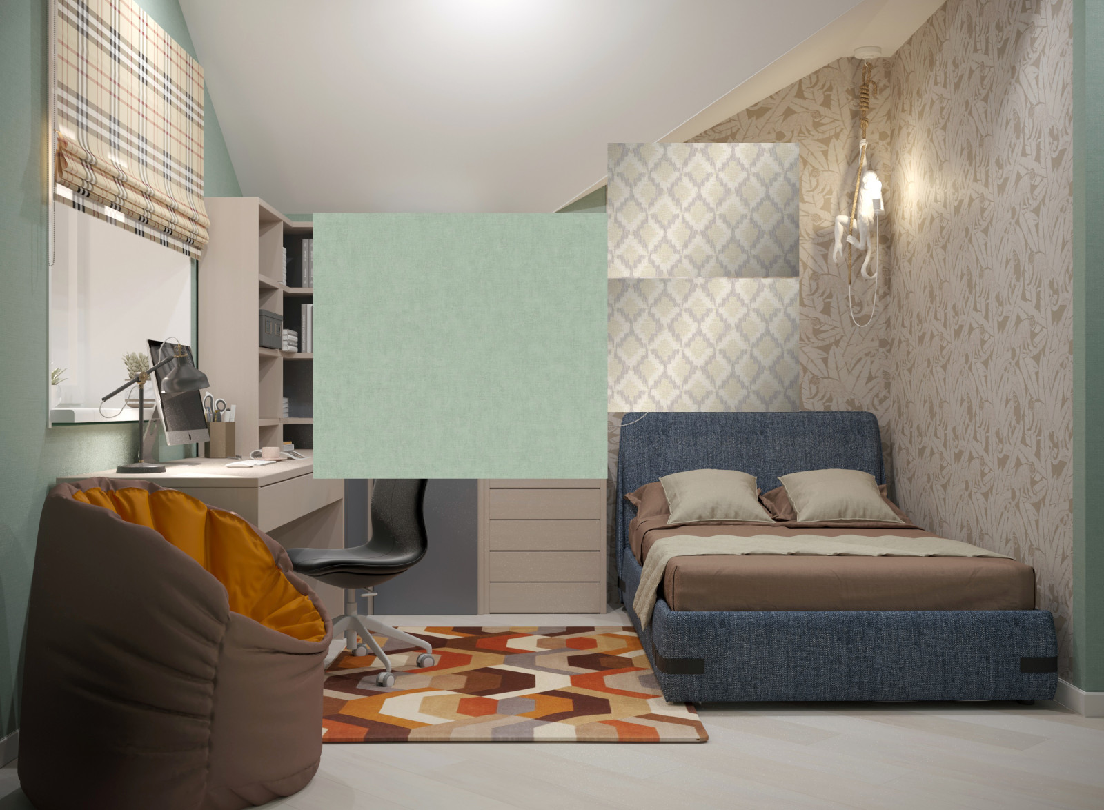 Проект жилого дома с мансардой, КП "Чешская деревня"