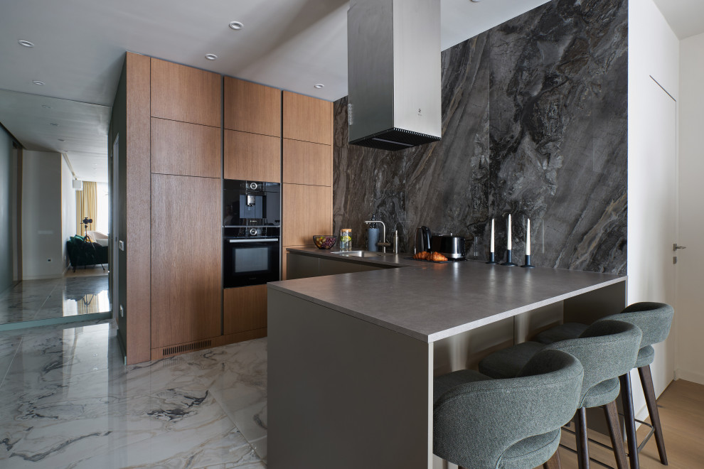 Квартира в Минске с необычной кухней