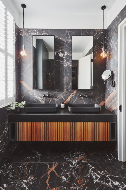 West Square, Battersea contemporary-badrum