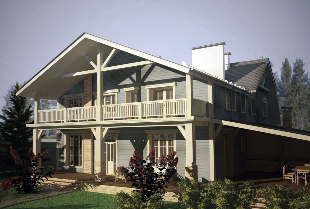 загородный жилой дом в Ленинградской области