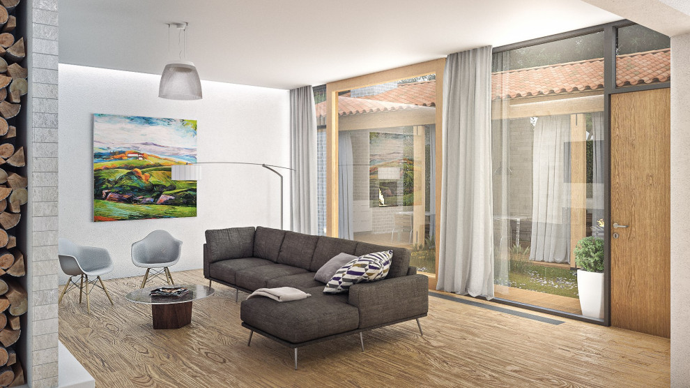 Дом с террасой