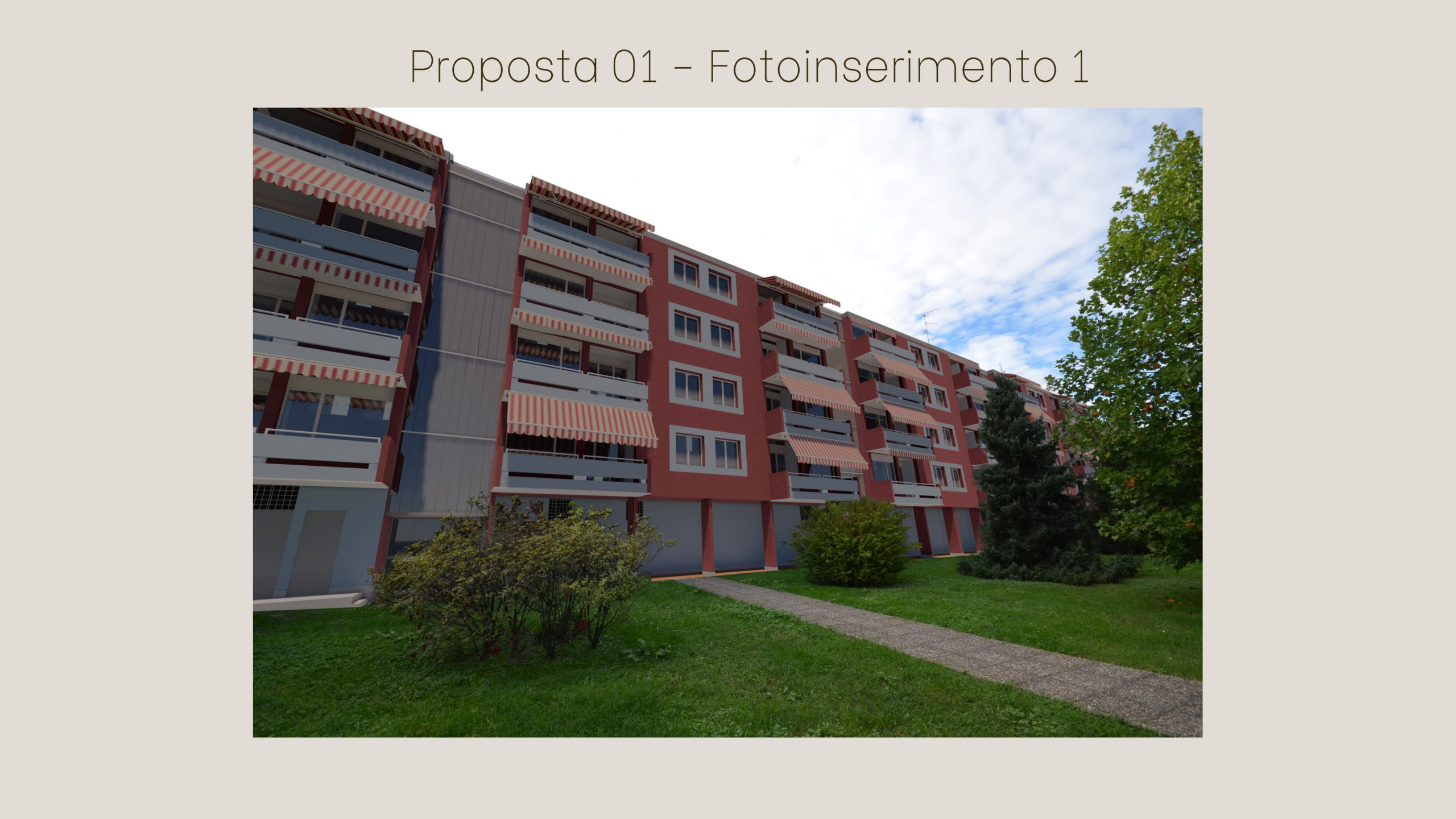 Condominio dei Pioppi, intervento con bonus 110