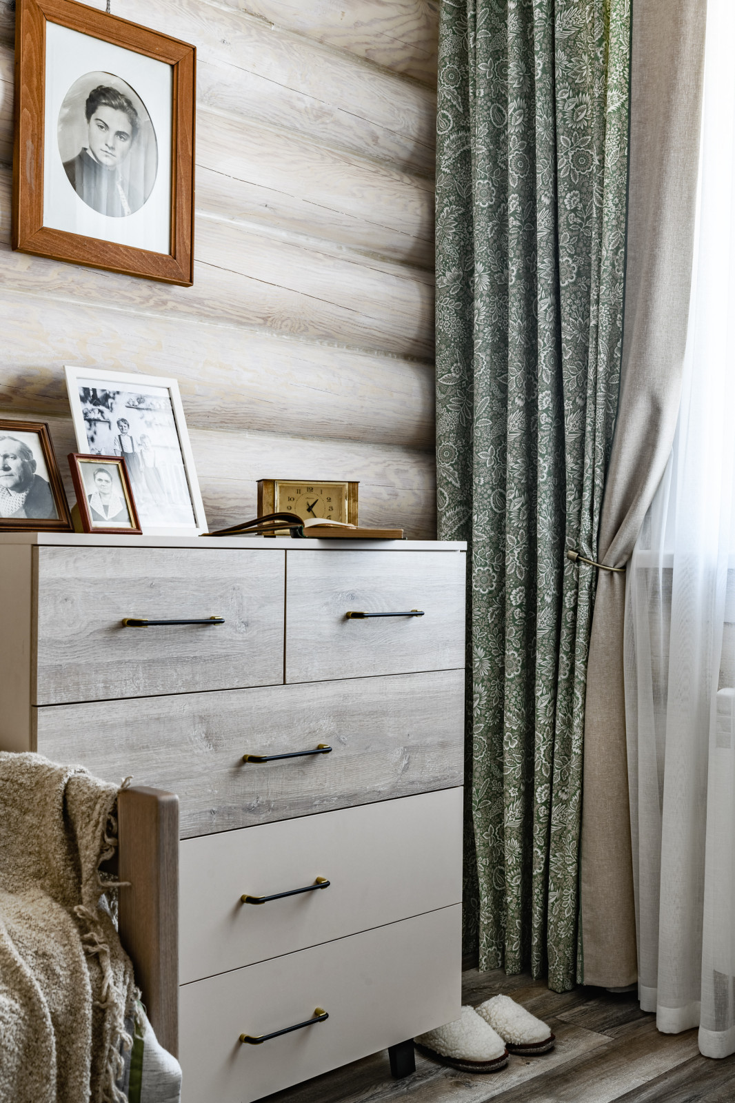 Фотосъемка штор для спальной комнаты