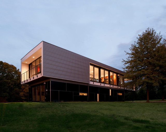 Allee House modern-exterior
