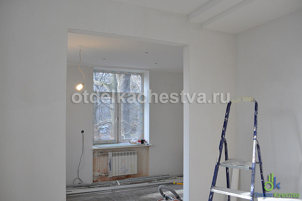 Фотографии "до": Ремонт 3-х комнатной квартиры на ул. Сердобольская