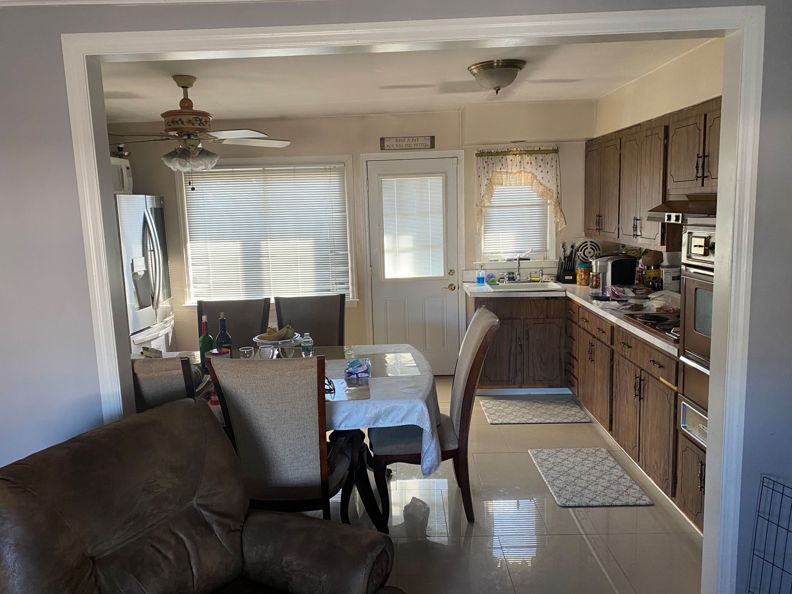 Residential home kitchen in Long Island