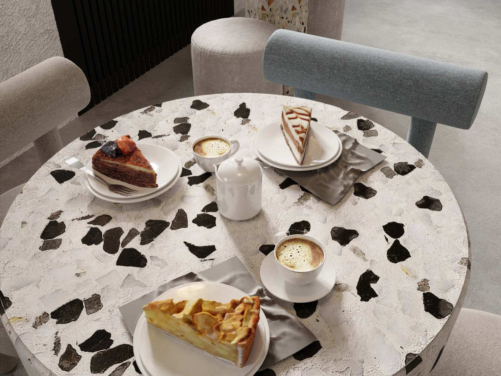 Дизайн-проект кафе в г.Крым