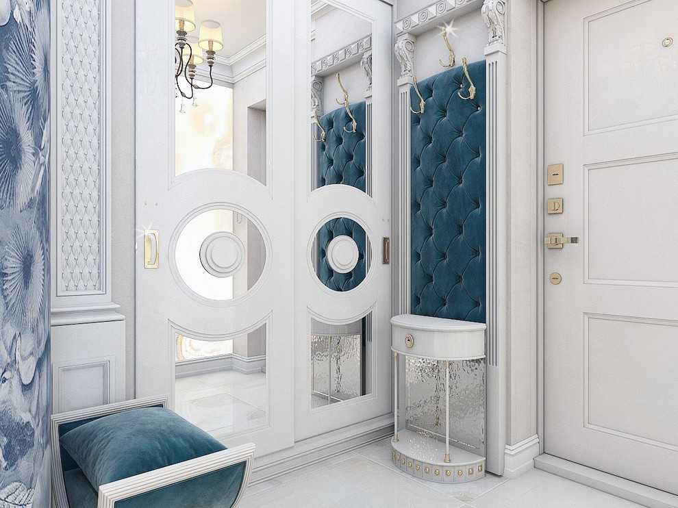 Кухня-гостиная-холл в 3-комнатной квартире. г.Ростов-на-Дону