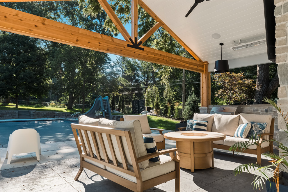 Covered Sitting Area