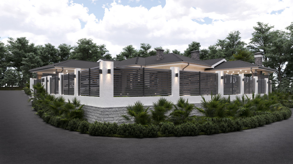 Одноэтажный дом на 130 кв.м.