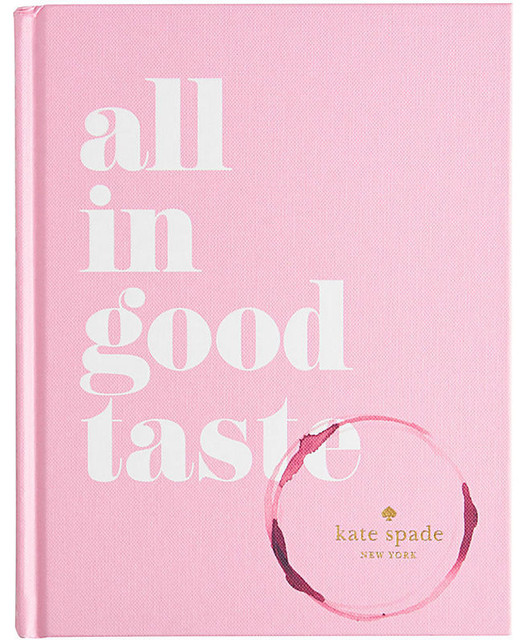 Kate Spade "All in Good Taste" Entertaining Guide