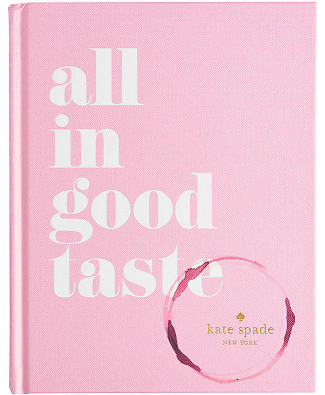 Kate Spade "All in Good Taste" Entertaining Guide