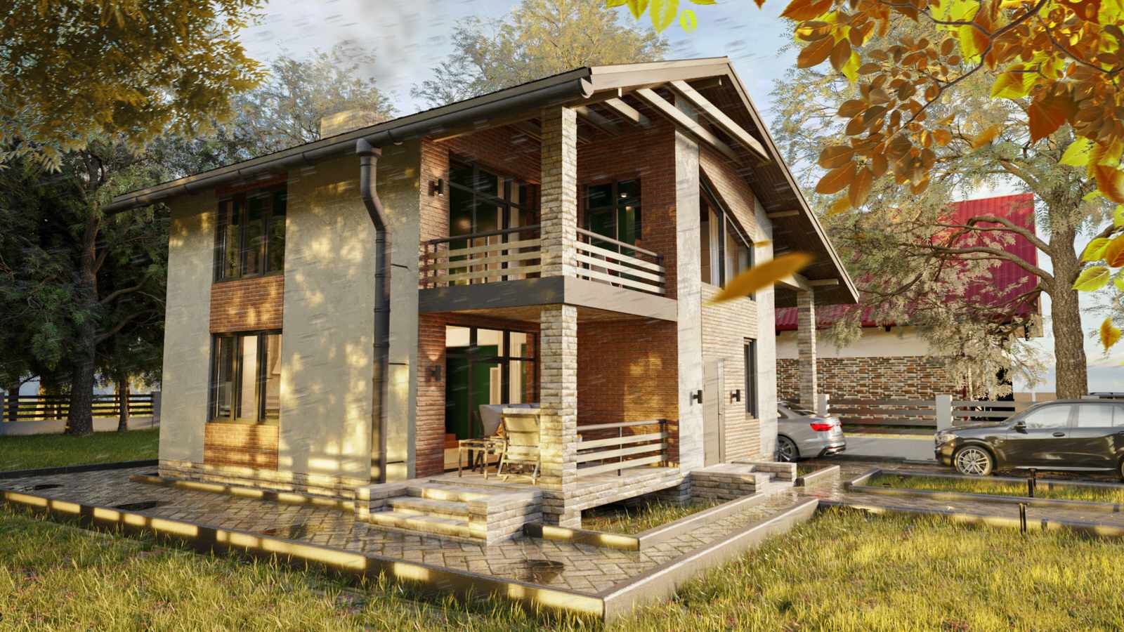 Brick effective house by ACG Group