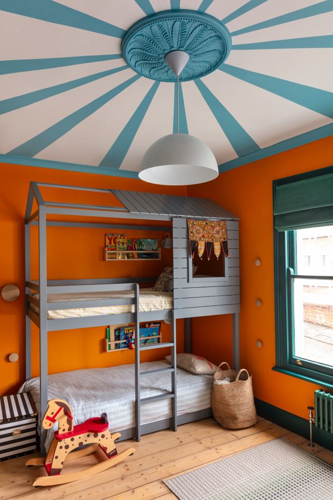 Inspiration for an eclectic kids' room remodel in London