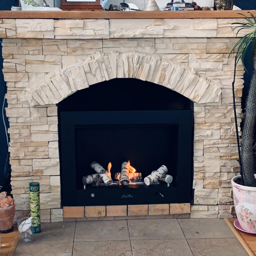 Полуавтоматический биокамин Фаер Бокс 4-25,5 в доме д. Грязь