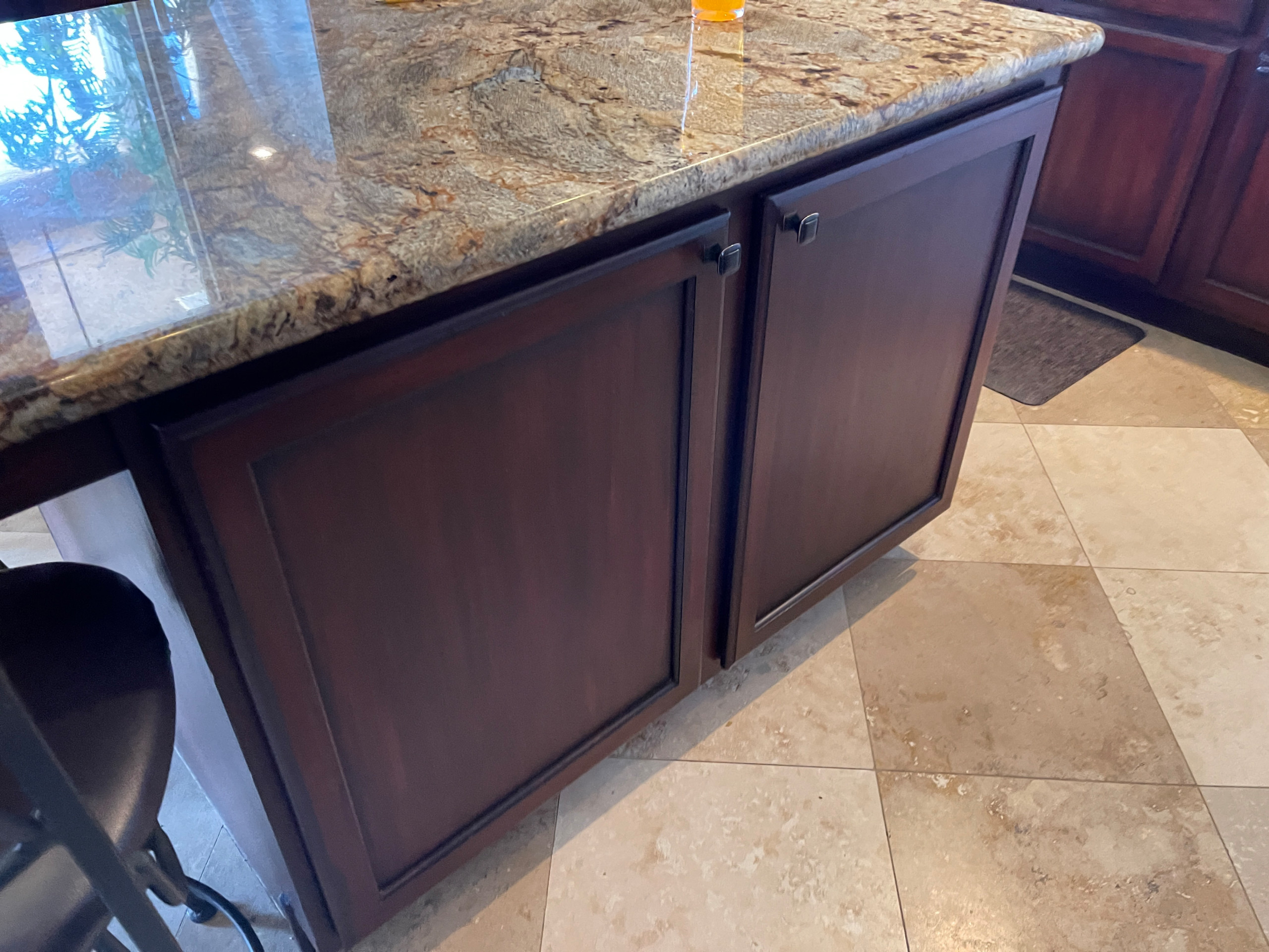 Stain and Paint Kitchen Reface