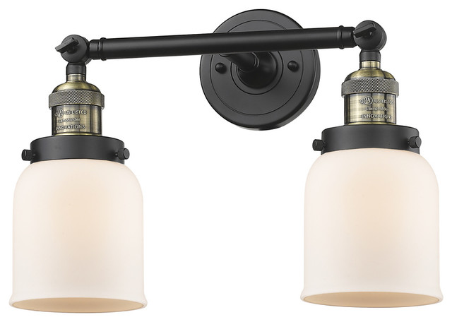 Innovations 208-PN-G181 2 Light Bathroom Fixture Polished Nickel