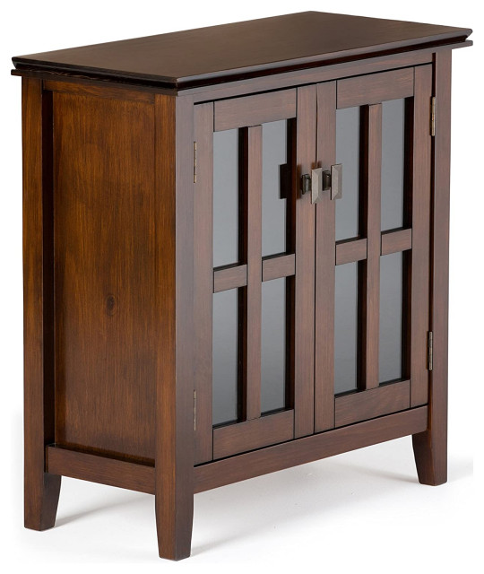 Contemporary Storage Tempered Glass Doors With Adjustable