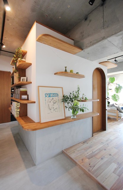 Leaf Lounge industriel-entree