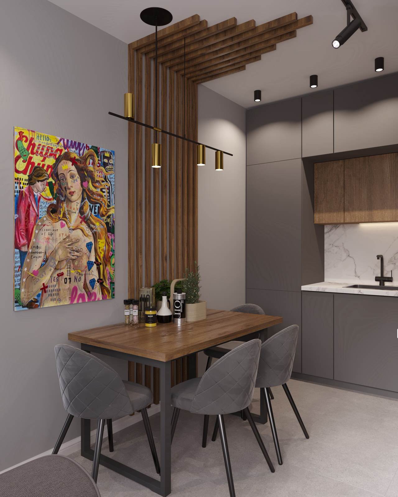 Дизайн-проект интерьера квартиры г. Сочи