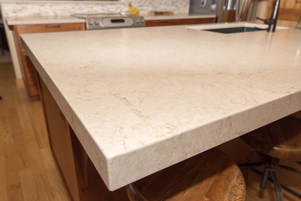 Inspiration for a transitional kitchen remodel in Denver