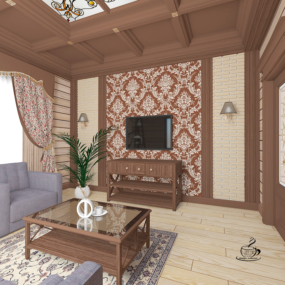 Комната для гостей. Стиль кантри