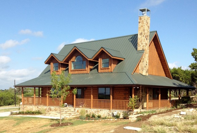 Log Cabins Fort Worth Rustic Exterior Dallas By Fresh