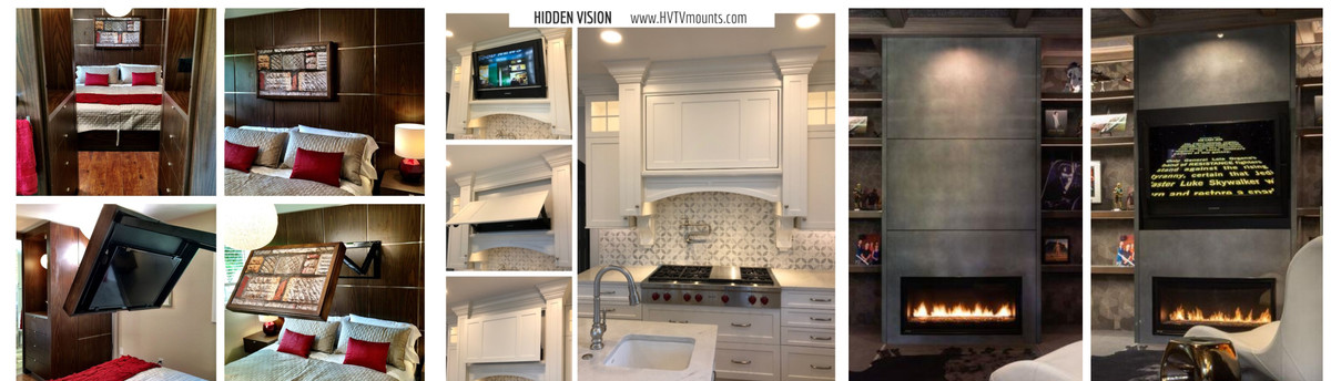 Hidden Vision TV Mounts | Houzz - Hidden Vision TV Mounts