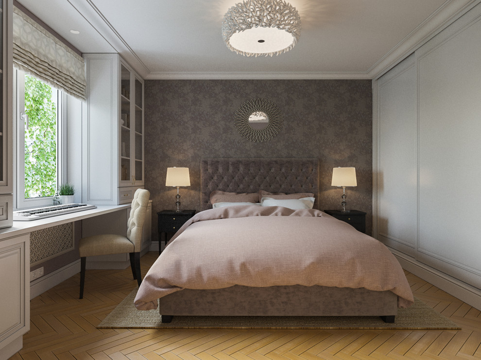 Двухкомнатная квартира в теплых тонах