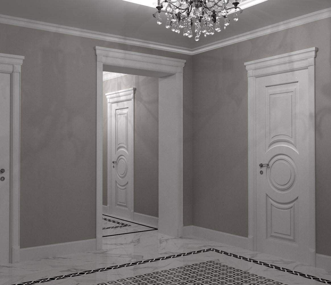 Интерьер квартиры во Владикавказе на Пр. Коста, 83. Классика.