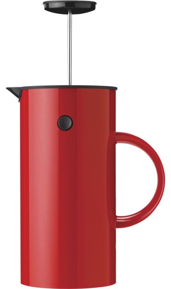 Stelton Erik Magnussen French Press, Red Contemporary French