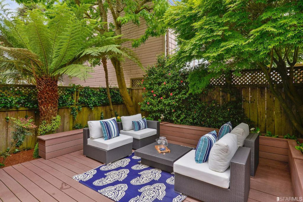 Inspiration for a transitional home design remodel in San Francisco