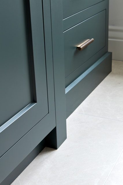 Dark Green Kitchen traditional-kitchen