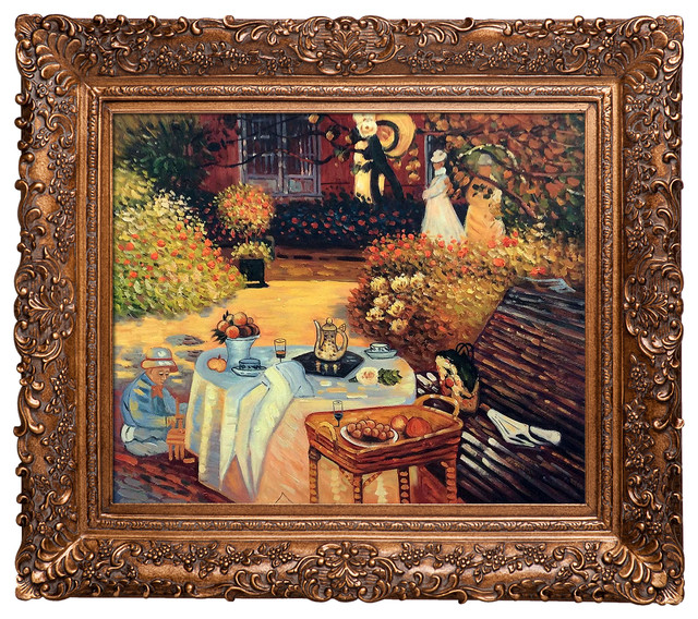 The Luncheon, Burgeon Gold Frame 20"x24"