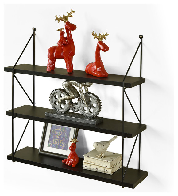 3Tier Display Wall Shelf Storage Rack Wall Rack Holder Rack