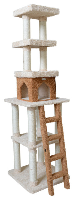 Armarkat Multi-Level Real Wood Cat Tower X8303 Cat Tree In Beige