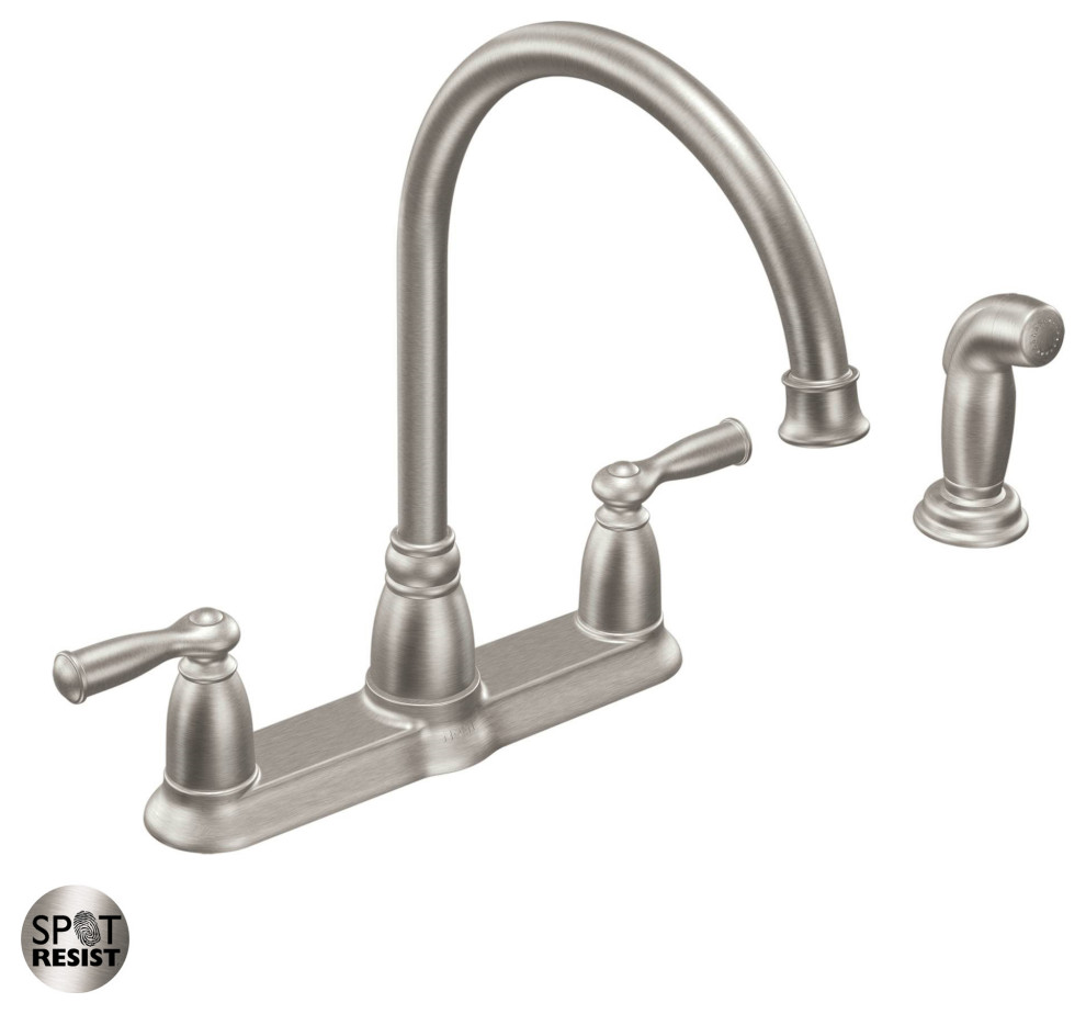 Moen CA87000 Banbury High-Arc Kitchen Faucet - Spot Resist Stainless