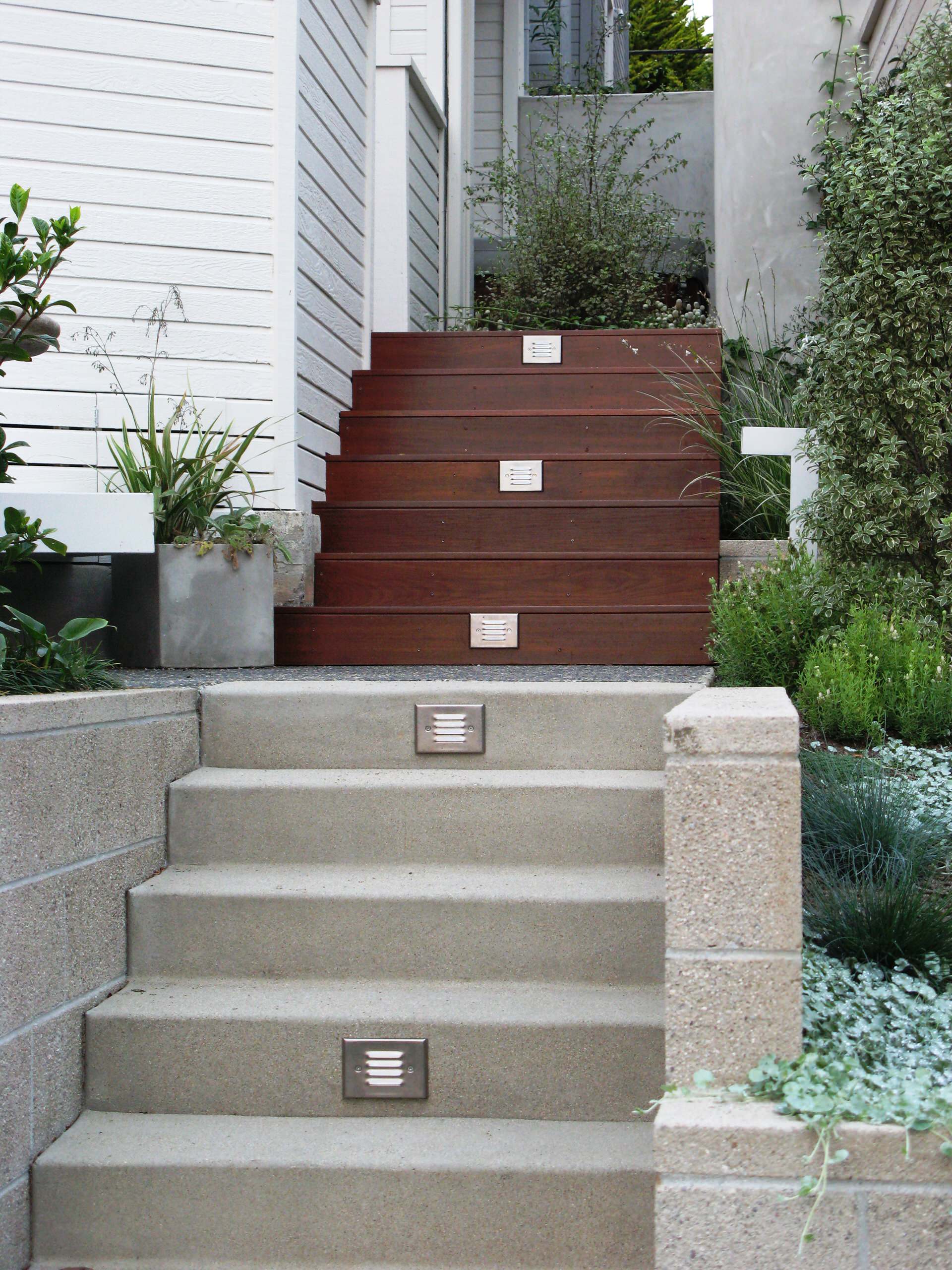 Concrete Step Lights - Photos \u0026 Ideas | Houzz, image size:1920x2560