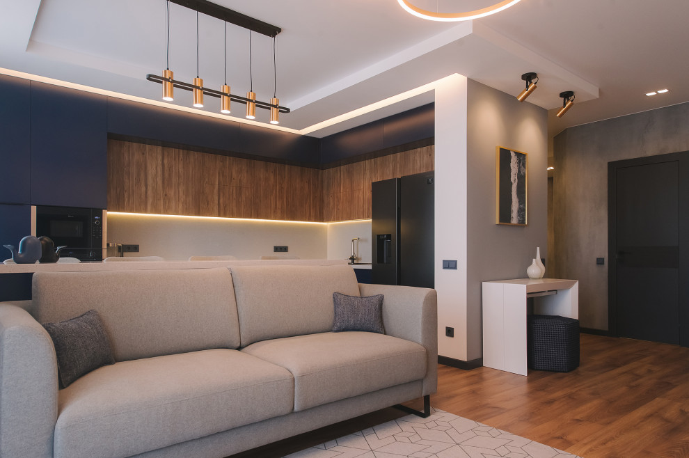 Фото дизайна интерьера готовой квартры