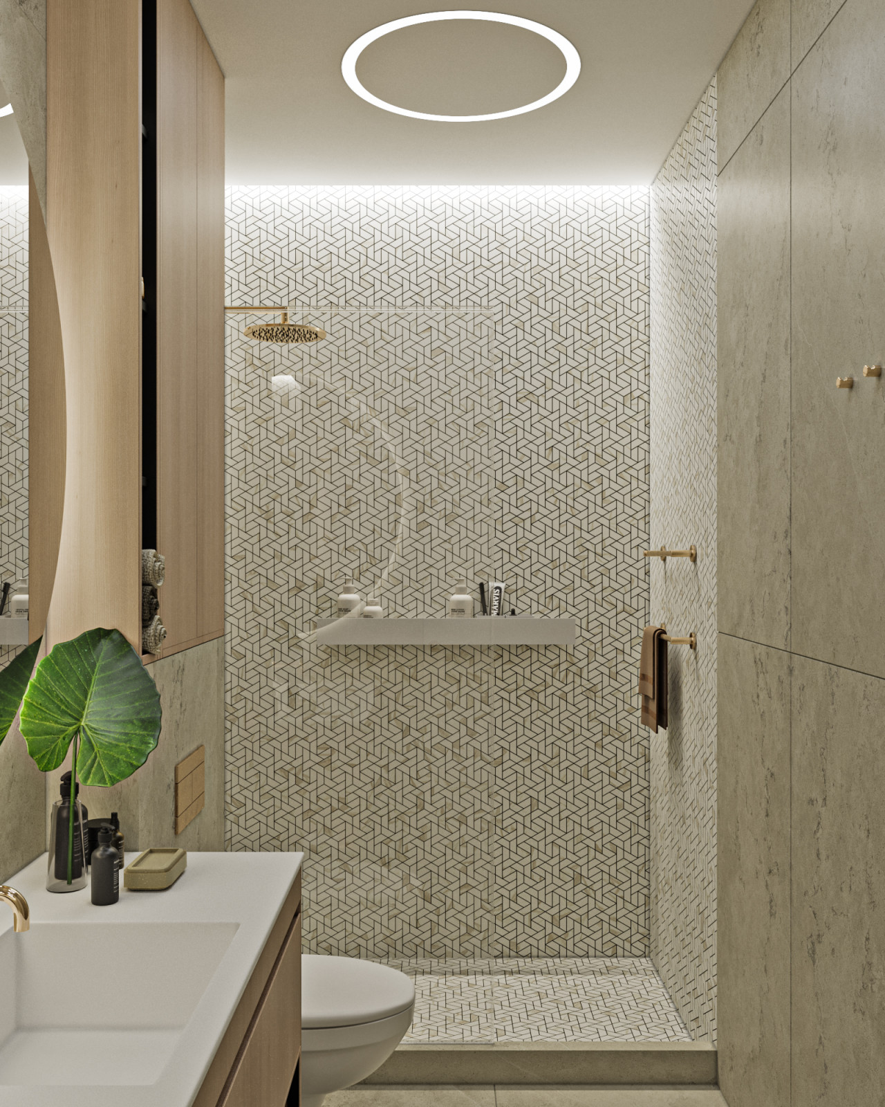 Теплый проект квартиры на севере