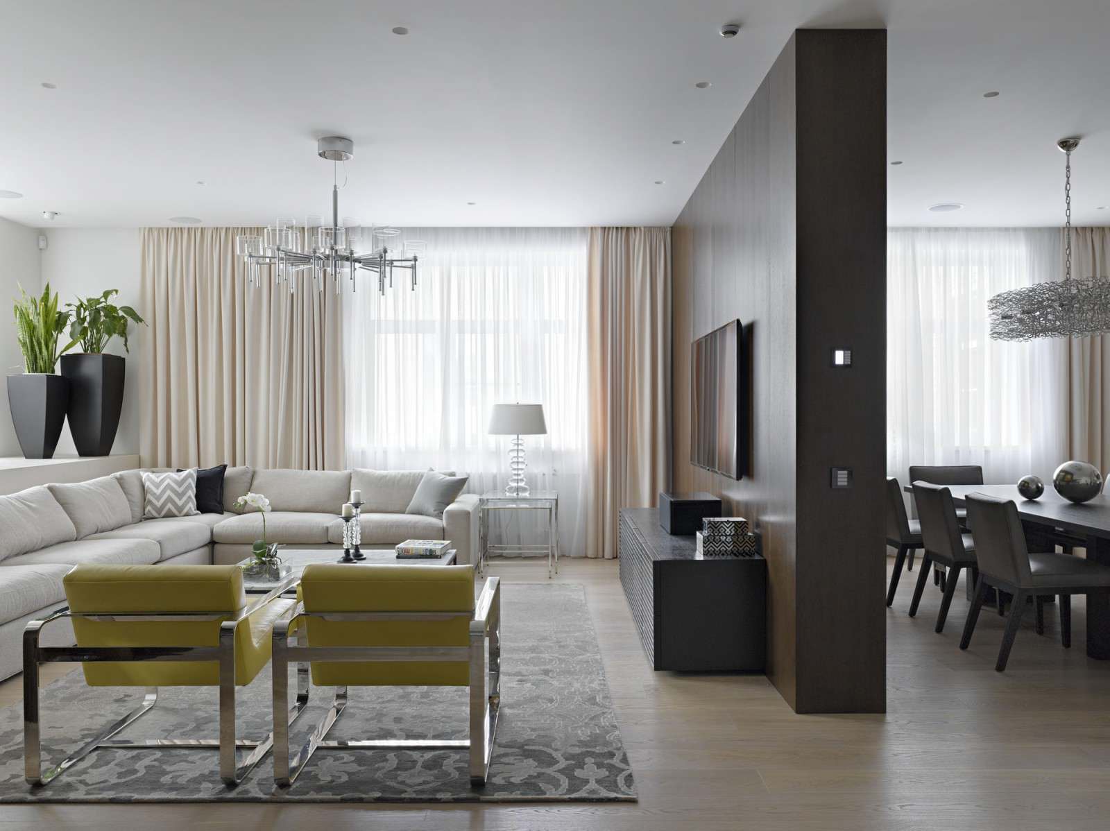 Интерьер квартиры 250м на улице Александра Невского