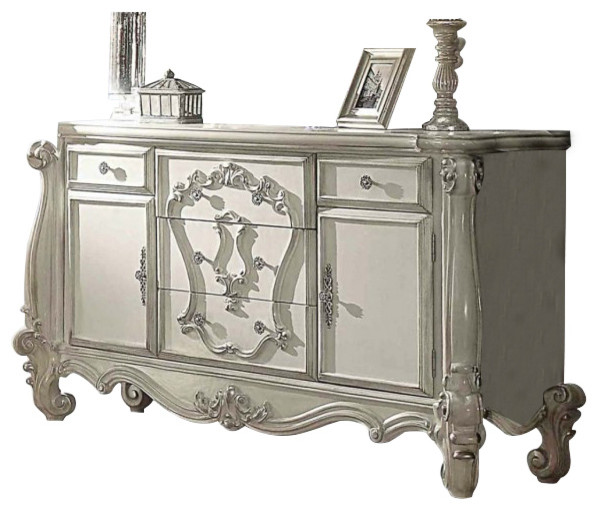 Acme Versailles Dresser, Bone White 21135 - Victorian - Dressers - by